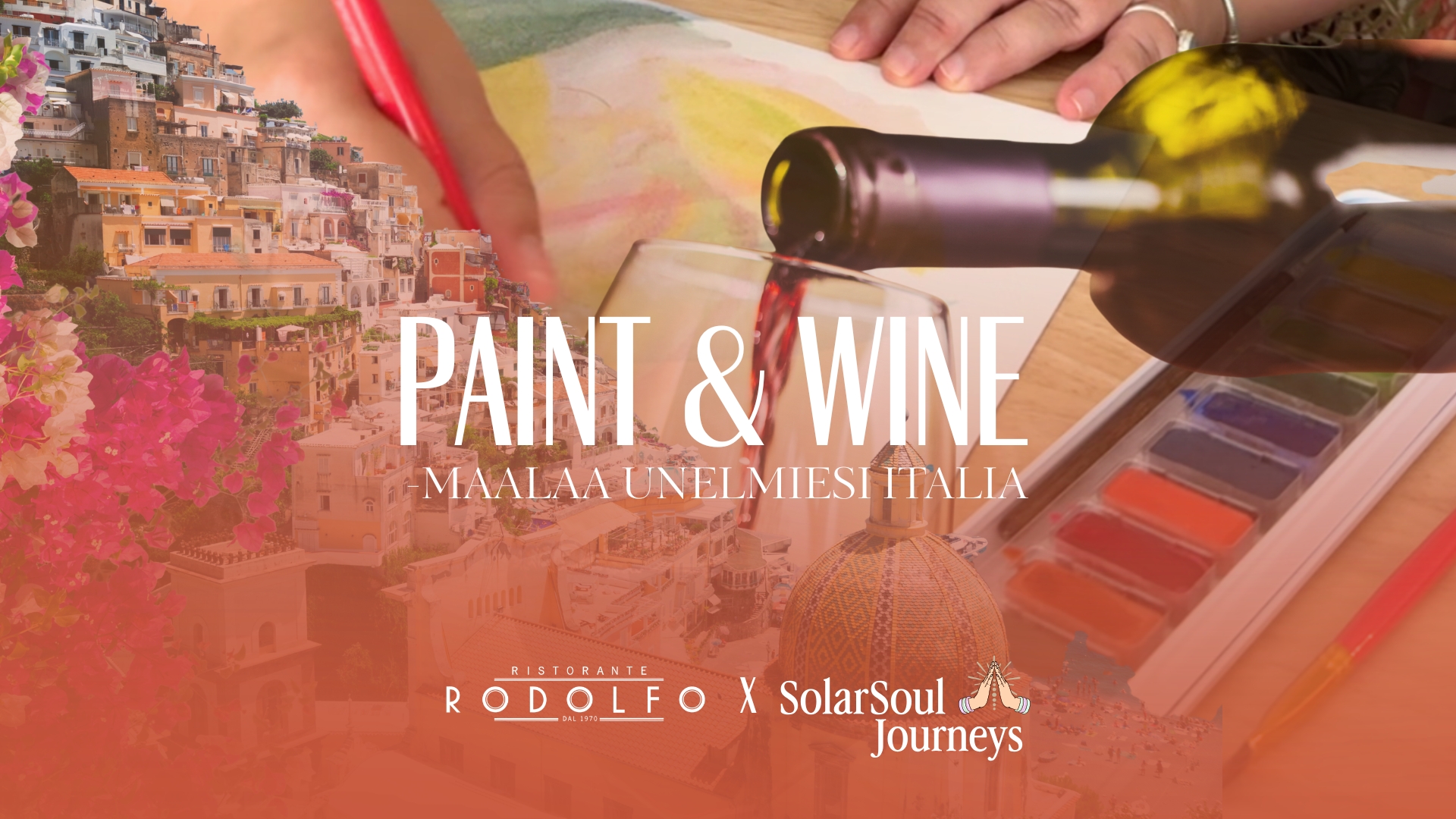 Paint & Wine – Maalaa unelmiesi Italia